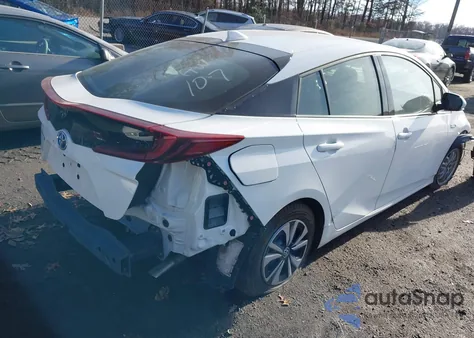 2017 Toyota Prius Prime Plus z USA, uszkodzony, nr VIN JTDKARFP4H3065264